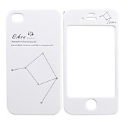 Constellation Design Full Body Case for iPhone 4/4S - Libra