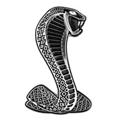 l'emblème de voiture autocollant-cobra