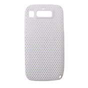 Protective Plastic Net Case for Nokia E72 (White)