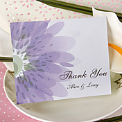 Thank You Card - Shining Lilac (Set of 50)