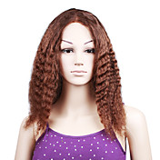 100% Indian Remy Hair Two Tones Color Little Curly 18" Full Lace Wig