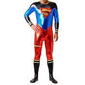 lucido metallizzato spandex Zentai ispirato da superuomo