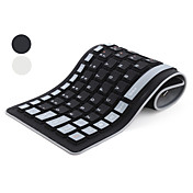 88 Tasten QWERTY flexible USB-Tastatur (wasserdicht, farblich sortiert)