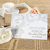 Einladungskarte - großzügig elegant (set of 50)
