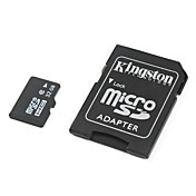 32GB microSDHC geheugenkaart met kingston microSD naar SD adapter (klasse 6)