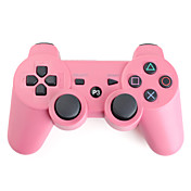 Genopladeligt USB DualShock 3 trådløs Controller til PS3 (Pink)