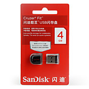 4GB Sandisk mini USB 2.0 Flash Drive (noir)