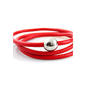 Unisex Charm Bracelet With Onyx Bead (More Colors)