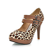 Leatherette Stiletto Pumps With Buckle For Party/Evening (More Colors)