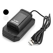 Kit 5-en-1 recharge pour xbox 360 (couleurs assorties)