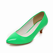 Leatherette Closed Toe Stilettos For Party/Evening (More Colors)