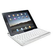 Aluminium iPad Hoes Met Draadloos Bluetooth Toetsenbord en USB-Kabel