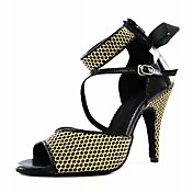 Customized Real Leather Latin/Ballroom Dance Performance Shoes For Women