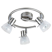 Semi Flush Mount with 3 Lights - Downward