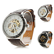 Men's PU Analog Mechanical Wrist Watch (Assorted Colors)