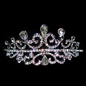 Rhinestone blomstre tiara