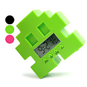 Alien Design Alarm Clock with Vibrating Alert (Assorted Colors)