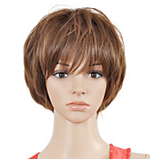 Capless Top Grade Quality Synthetic Sweetness Straight Short Wig