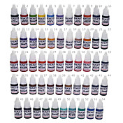 de haute qualité 54 encre de tatouage de couleur mis 54 * 10 ml