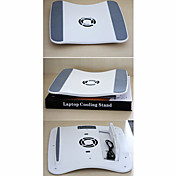 racks Laptop Cooler avec un ventilateur intégré