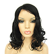 Full Lace with Stretch on Crown Long Wavy Indian Remy Hair Wig