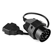 20 broches mâle à 16 broches femelle câble OBD II adaptateur de diagnostic pour bmw (20cm)