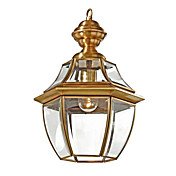 gouden klassieke hanglamp met 1 licht