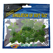 douce grenouille appât 45mm 2g naufrage pêche aux leurres en plastique (10 pcs)