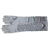 Satin Bridal/ Party/ Evening Elbow Length Gloves (More Colors)