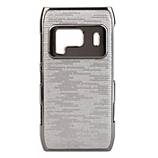 brillando galvanoplastia estuche protector para Nokia N8 (plata)