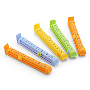 Food Sealing Clamp with Data Mark(10cm, 5-Pack)