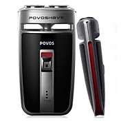 POVOS USB Charging Dual-Blade Rotary Shaver (Assorted Colors)