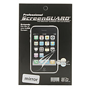 Anti-scratch Mirror Screen Protector with Cleaning Cloth for iPhone 4 and 4S