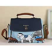 hest sebra utforming crossbody bag