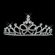 Legierung mit Strass und Perlen Elegante Schmetterlings-Braut-Diadem