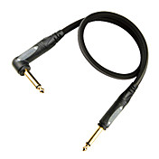 Soft, Flexible, Low attenuation, Micro-bubbles Guitar Cable with Plastic Plug in 6 meter