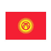 10 pezzi Kirghizistan sticker tattoo temporanee,