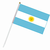 Nylon Argentinien-Flagge (30 x 14 cm)