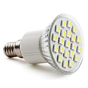E14 5050 SMD 21-LED White 200-220LM Light Bulb (230V, 3-3.5W)