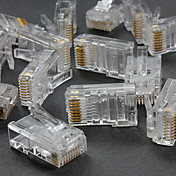 amplificador no blindaje de alto rendimiento de crimpar tapones (100-Pack)