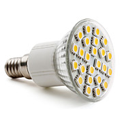 E14 5050 SMD 24-LED Warm White 130-150LM Light Bulb (230V, 3-3.5W)