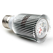 3 * 3W E27 600lm 2800-3500k varm hvid LED pære (95-265)
