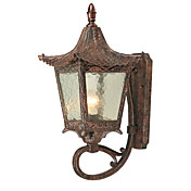Antique Inspired Wall Light with 1 Light