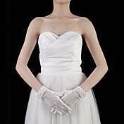 cotone / pizzo polso polpastrelli lunghezza guanti da sposa con perle (più colori)