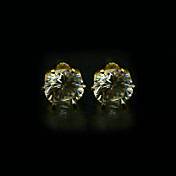 10MM Classic Cubic Zirconia Earrring Clip