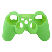 siliconen beschermhoes voor de PS3-controller (groen)