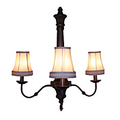 3 - leggere sfumature tessuto lampadari d'epoca