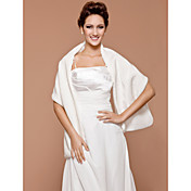 Faux Fur Special Occasion/ Wedding Shawl