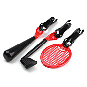 3-in-1 per la custodia sportiva mossa ps3 (golf, tennis e mazza da baseball)