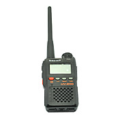 dos bandas de VHF y UHF, FM transmisor-receptor walkie talkie con radio FM